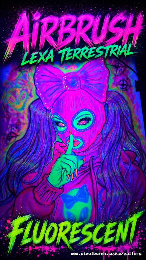 AIRBRUSH // LEXATERRESTRIAL – T-SHIRT