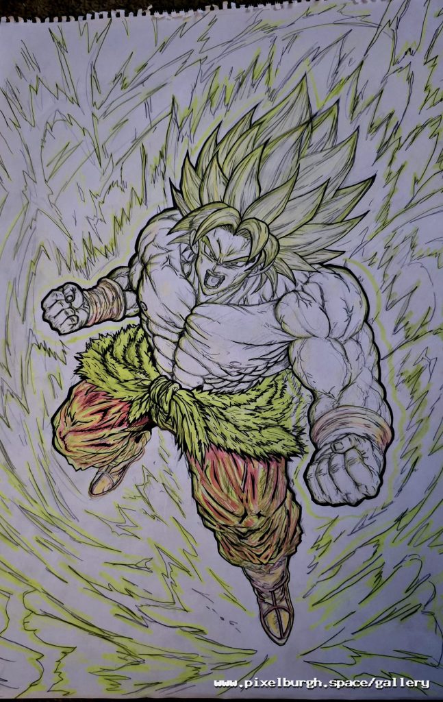 [PENCIL] BROKU // DBZ Fanart