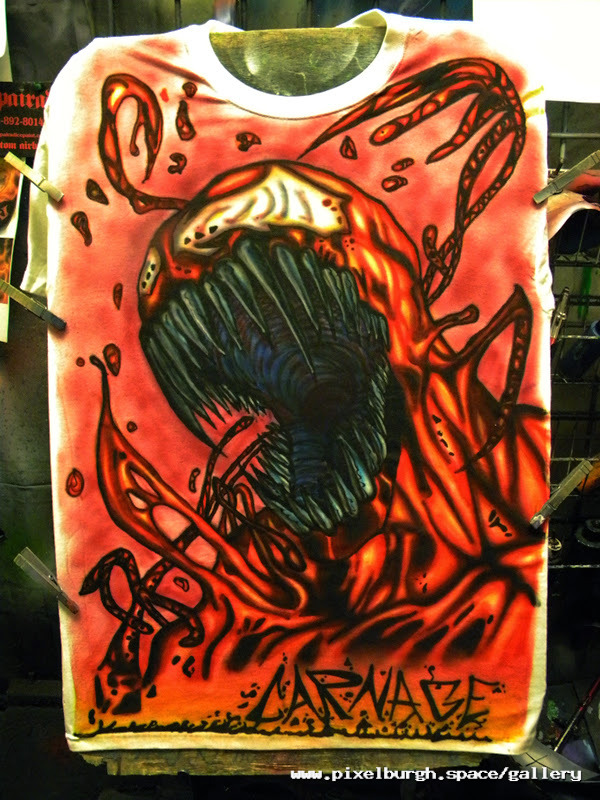 [AIRBRUSH] CARNAGE // MARVEL – T-SHIRT